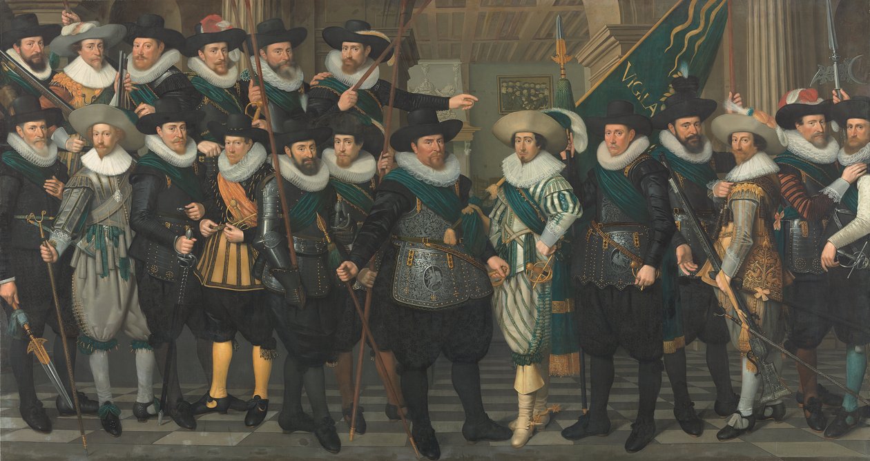 Guardias Civiles de la Compañía del Capitán Jacob Pieterszn Hooghkamer y del Teniente Pieter Jacobszn van Rijn de Jacob Lyon