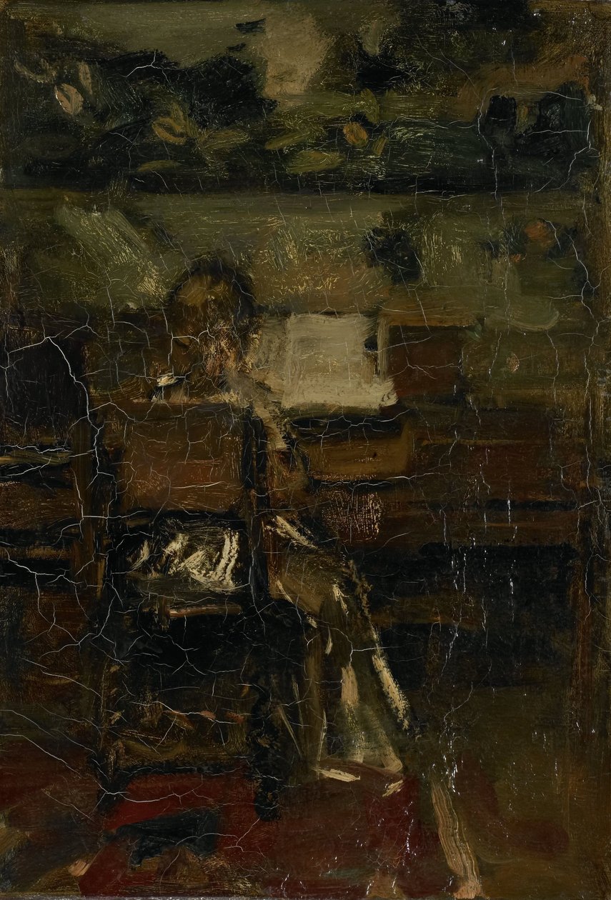 Chica al piano de Jacob Maris