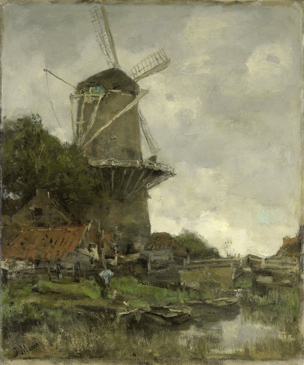 El molino de viento de Jacob Maris