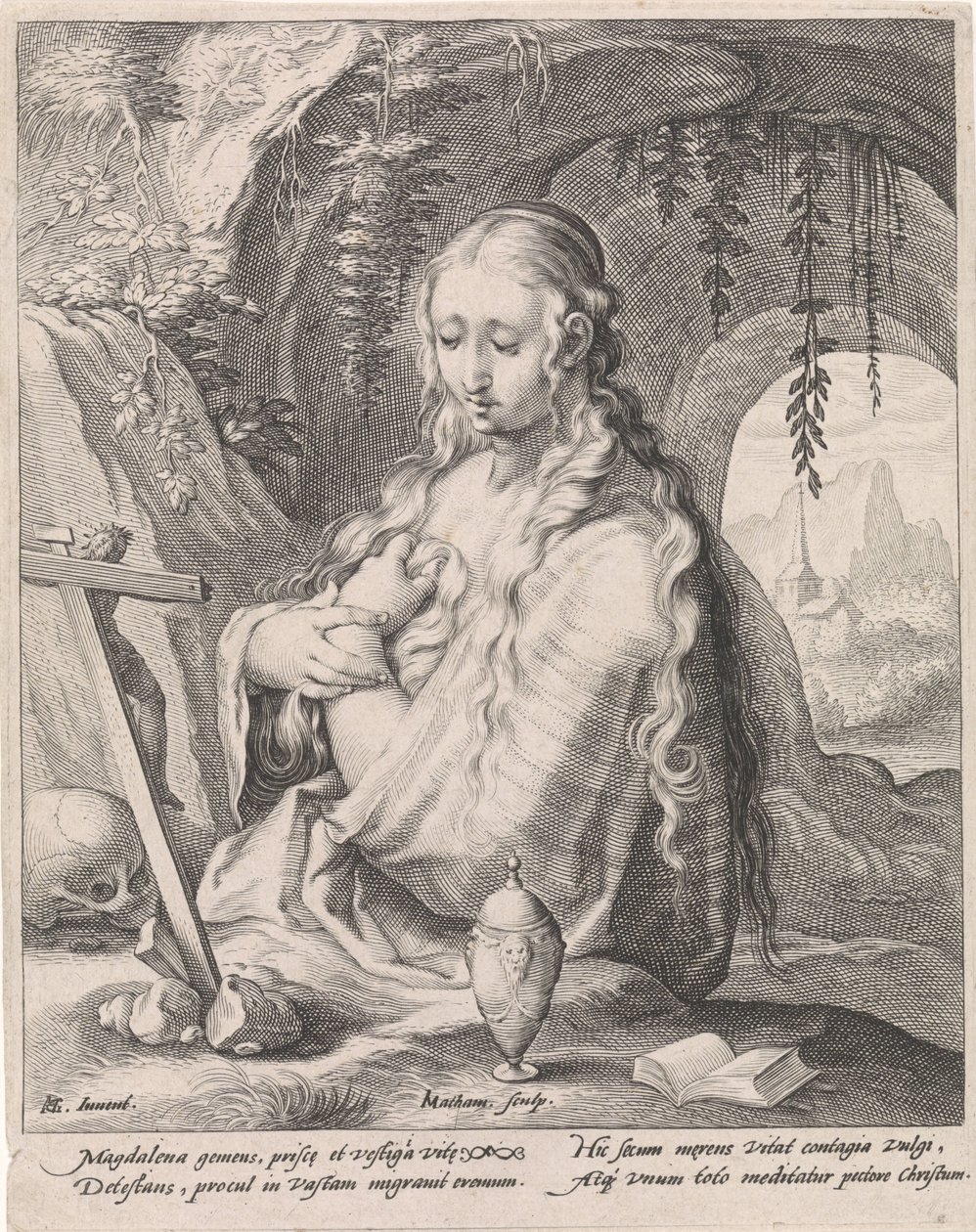 María Magdalena a Boetawardi de Jacob Matham