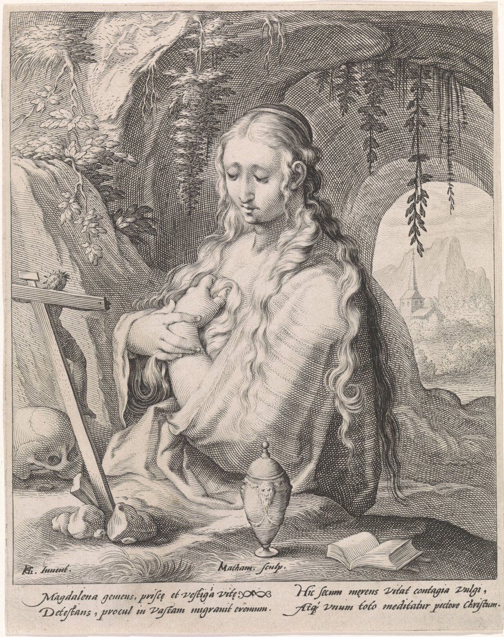María Magdalena a Boetawardi de Jacob Matham