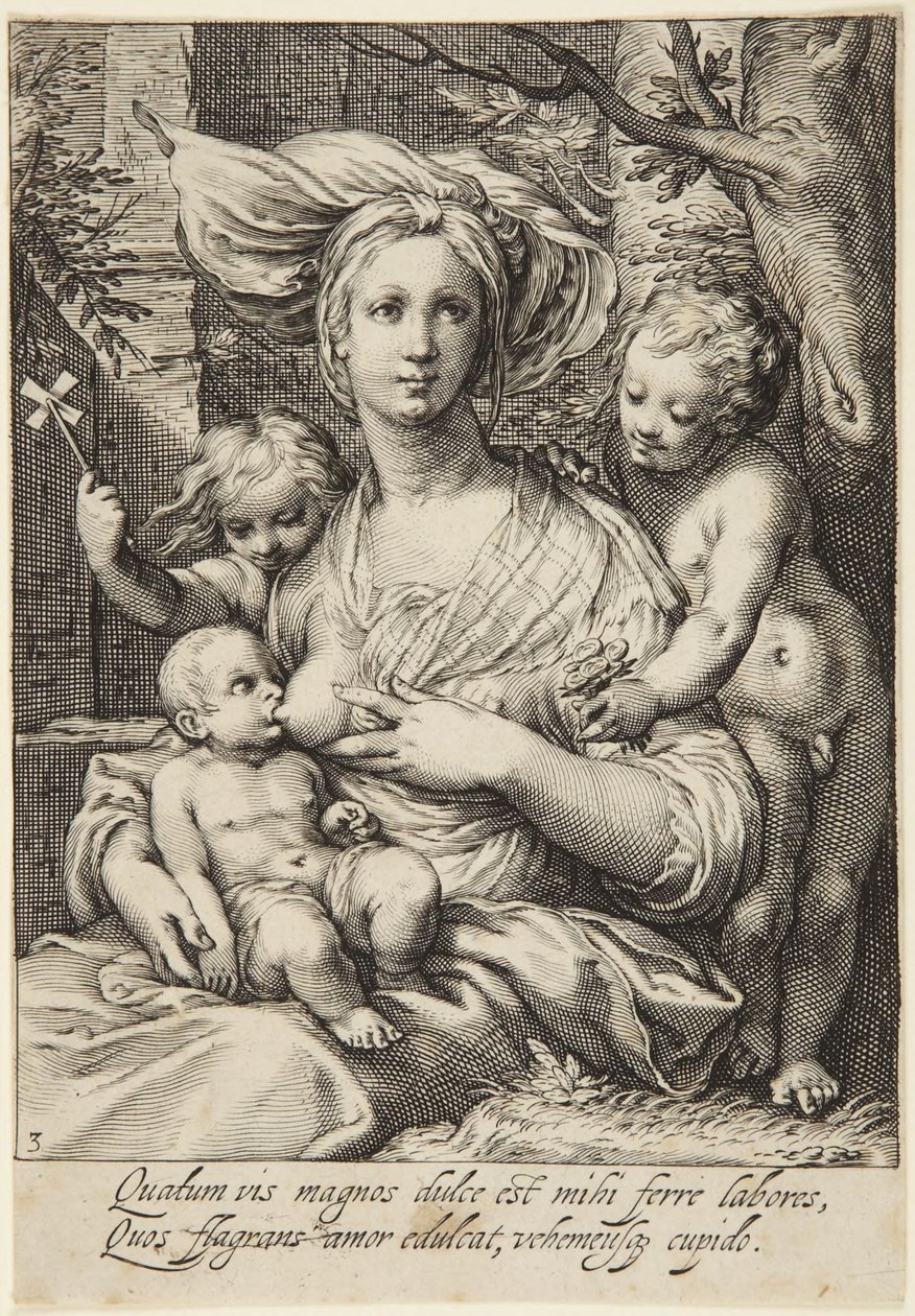 Caridad de Jacob Matham