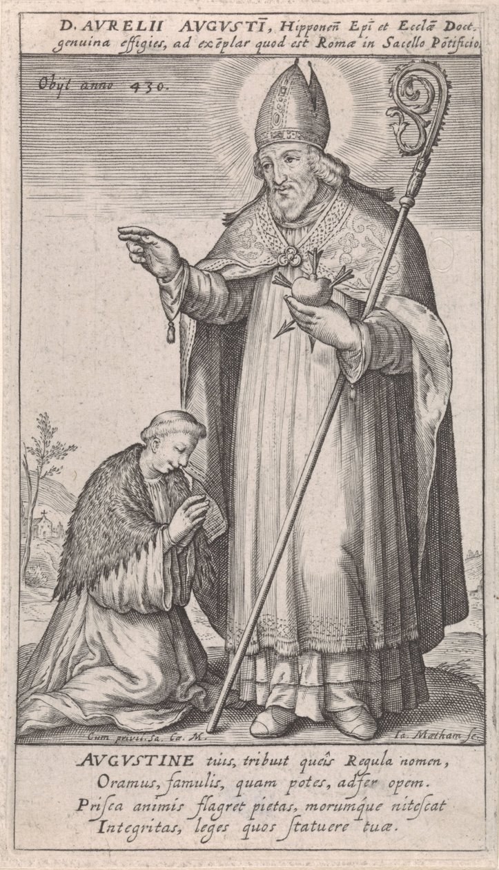 H. Agustín de Jacob Matham