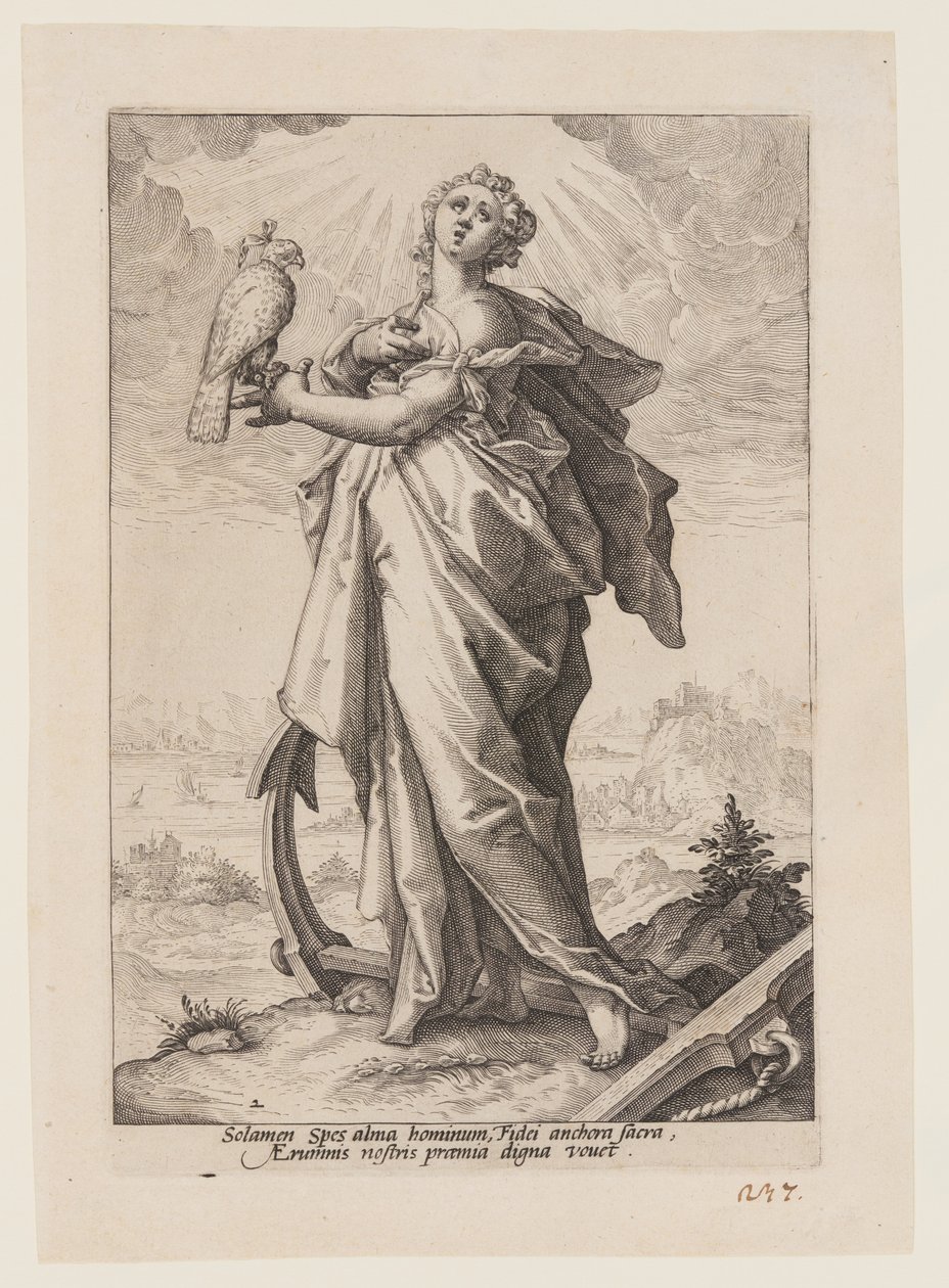 Esperanza, de Las Virtudes de Jacob Matham