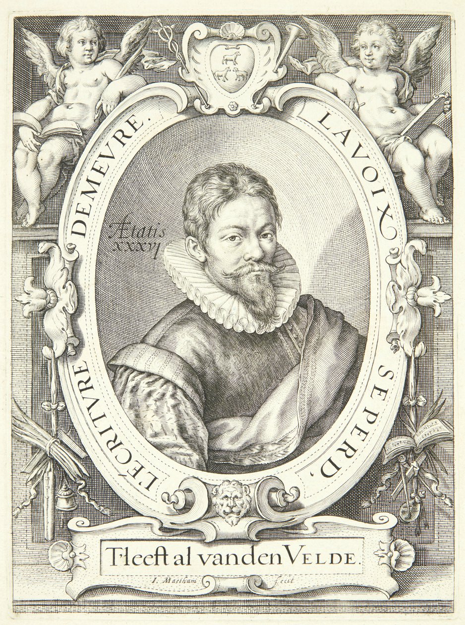 Jan van de Velde el Viejo de Jacob Matham