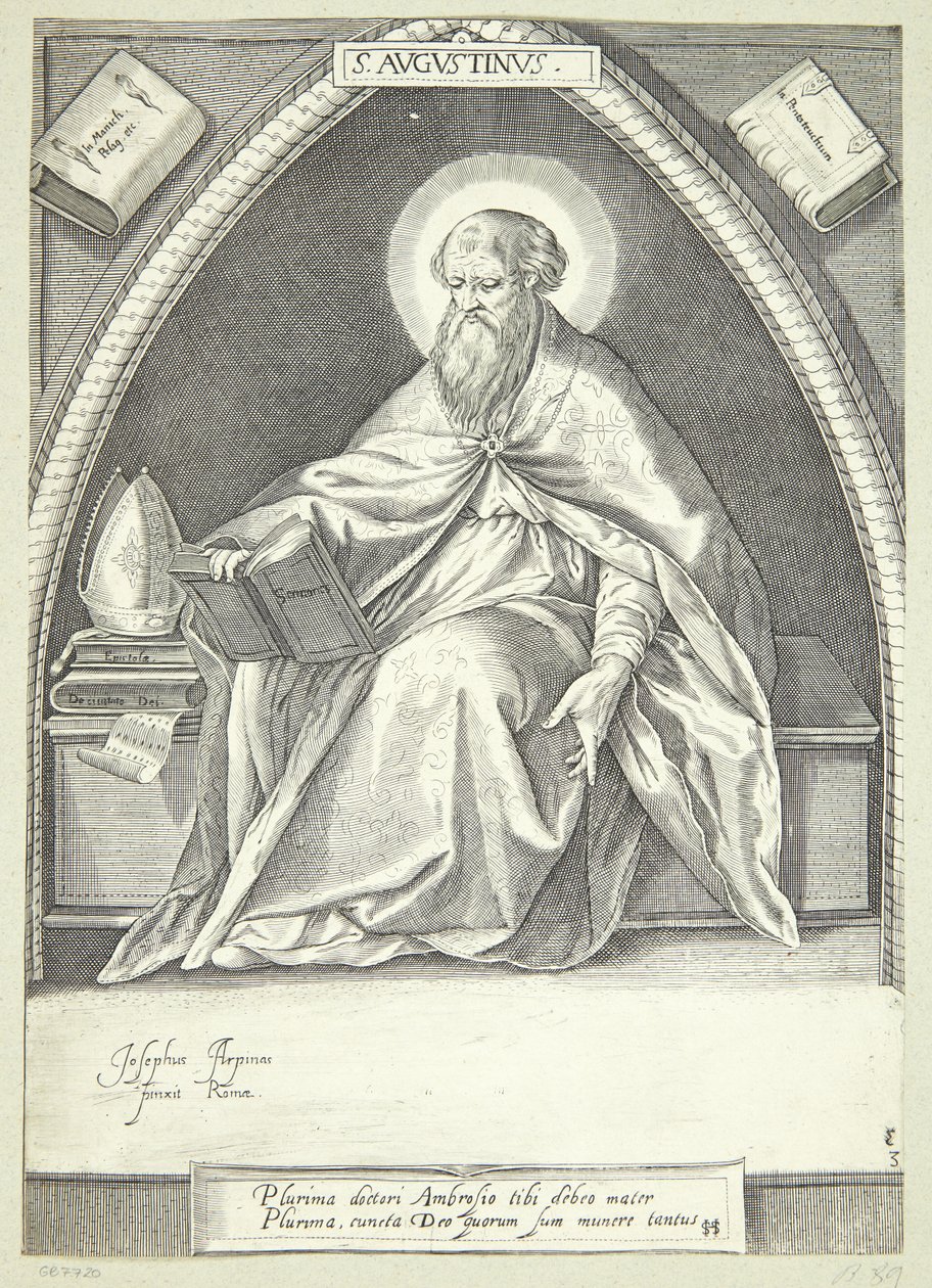 Los padres de la iglesia de Jacob Matham