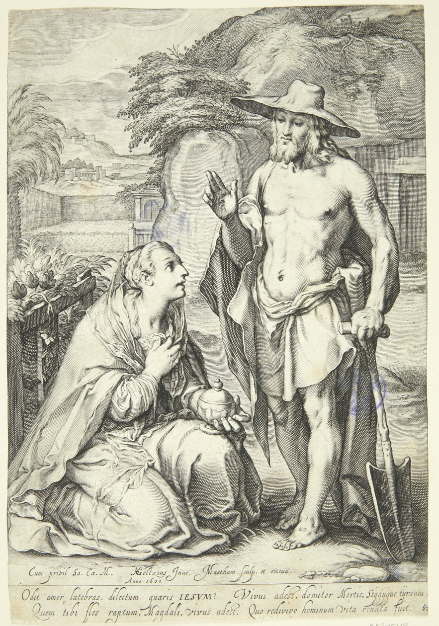 Noli me tangere de Jacob Matham