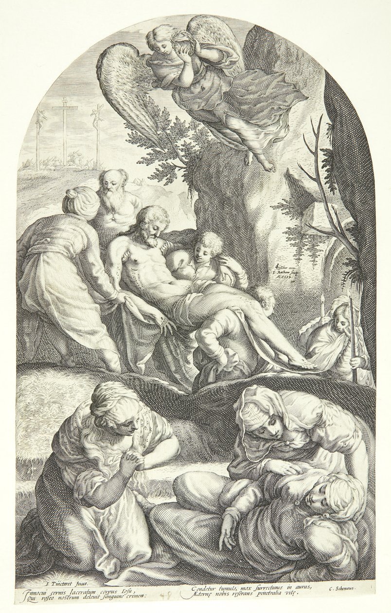 El Entierro de Cristo de Jacob Matham