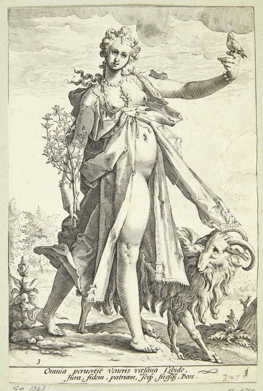 Lujuria de Jacob Matham