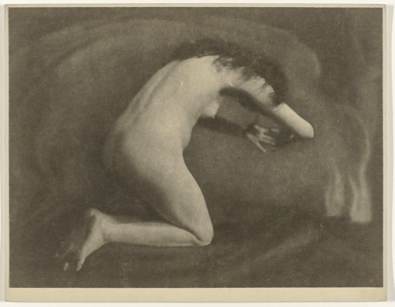 Desnudo femenino arrodillado de Jacob Merkelbach