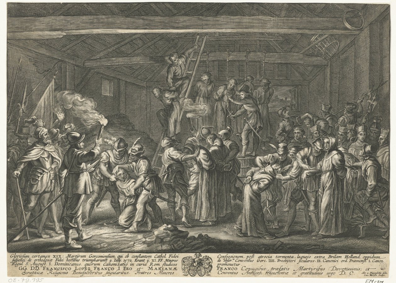 Mártires de Gorkum, 1572 de Jacob Neefs