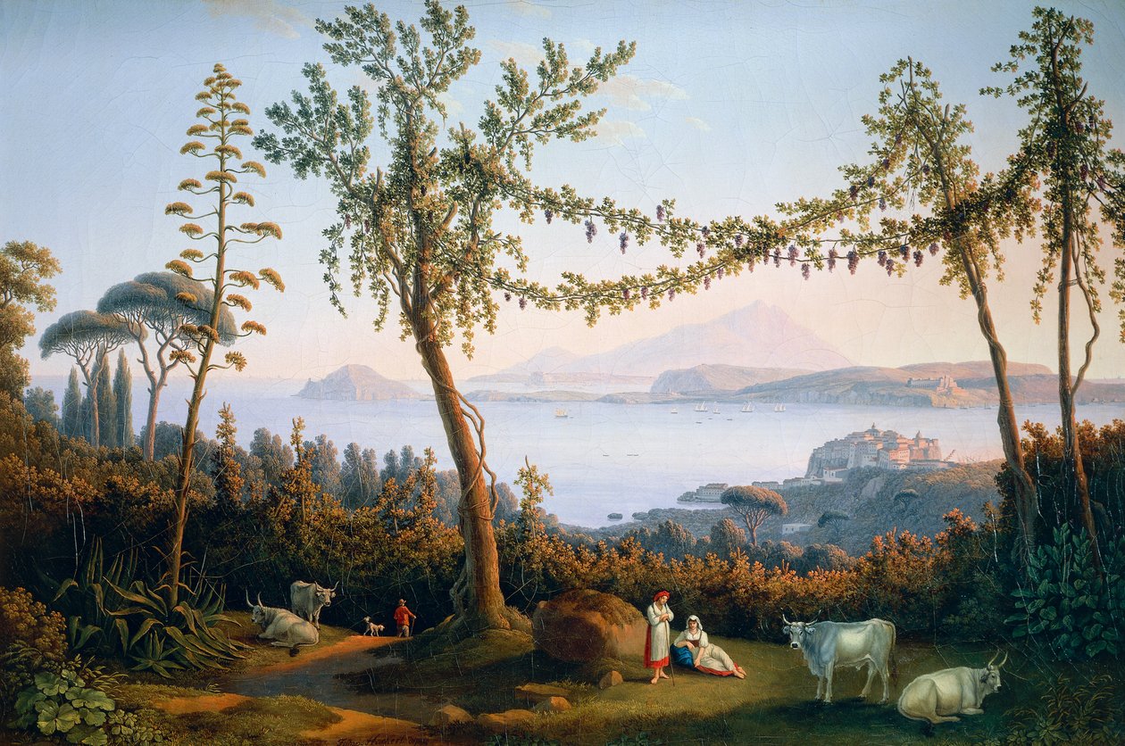 El Golfo de Pozzuoli de Jacob Philippe Hackert