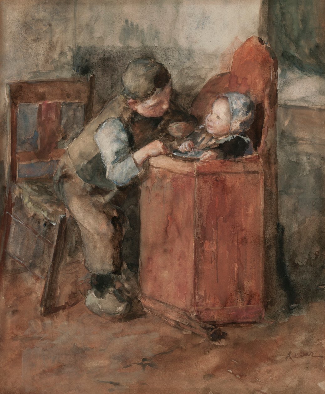 Amor fraternal de Jacob Simon Kever