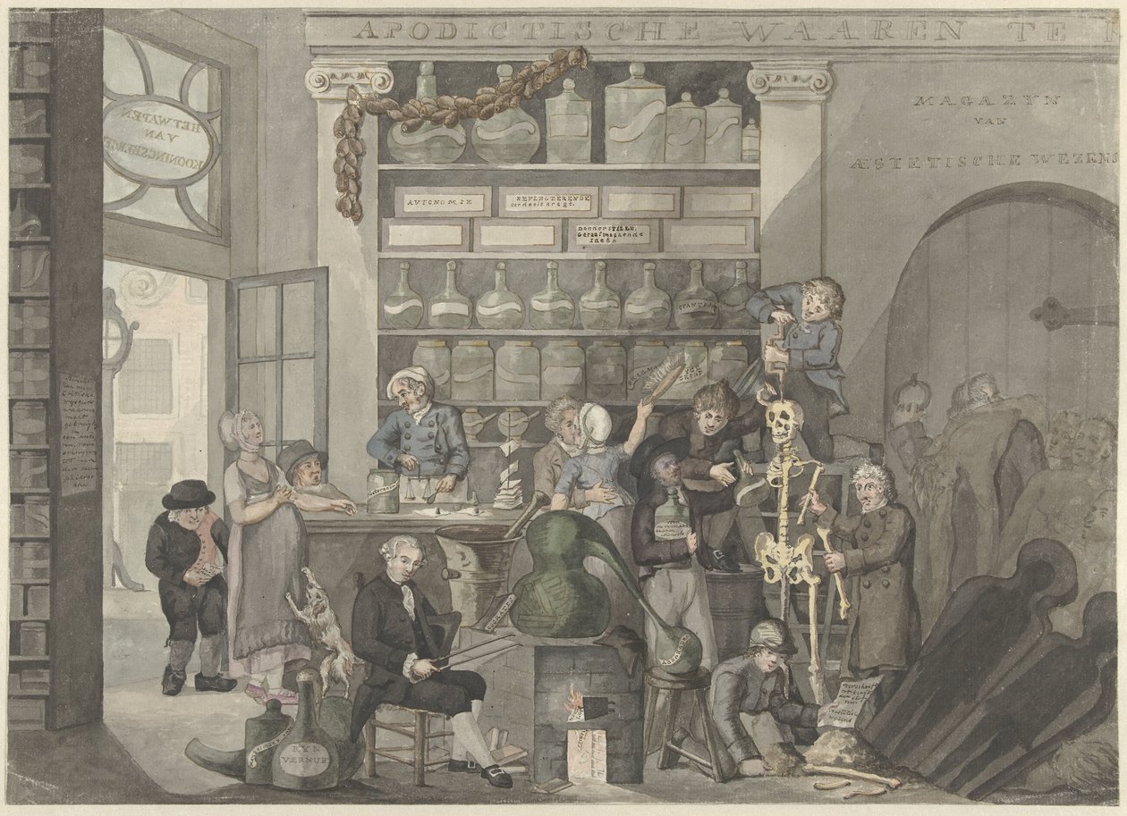 Verdades apodícticas, alegoría sobre la filosofía de Kant de Jacob Smies
