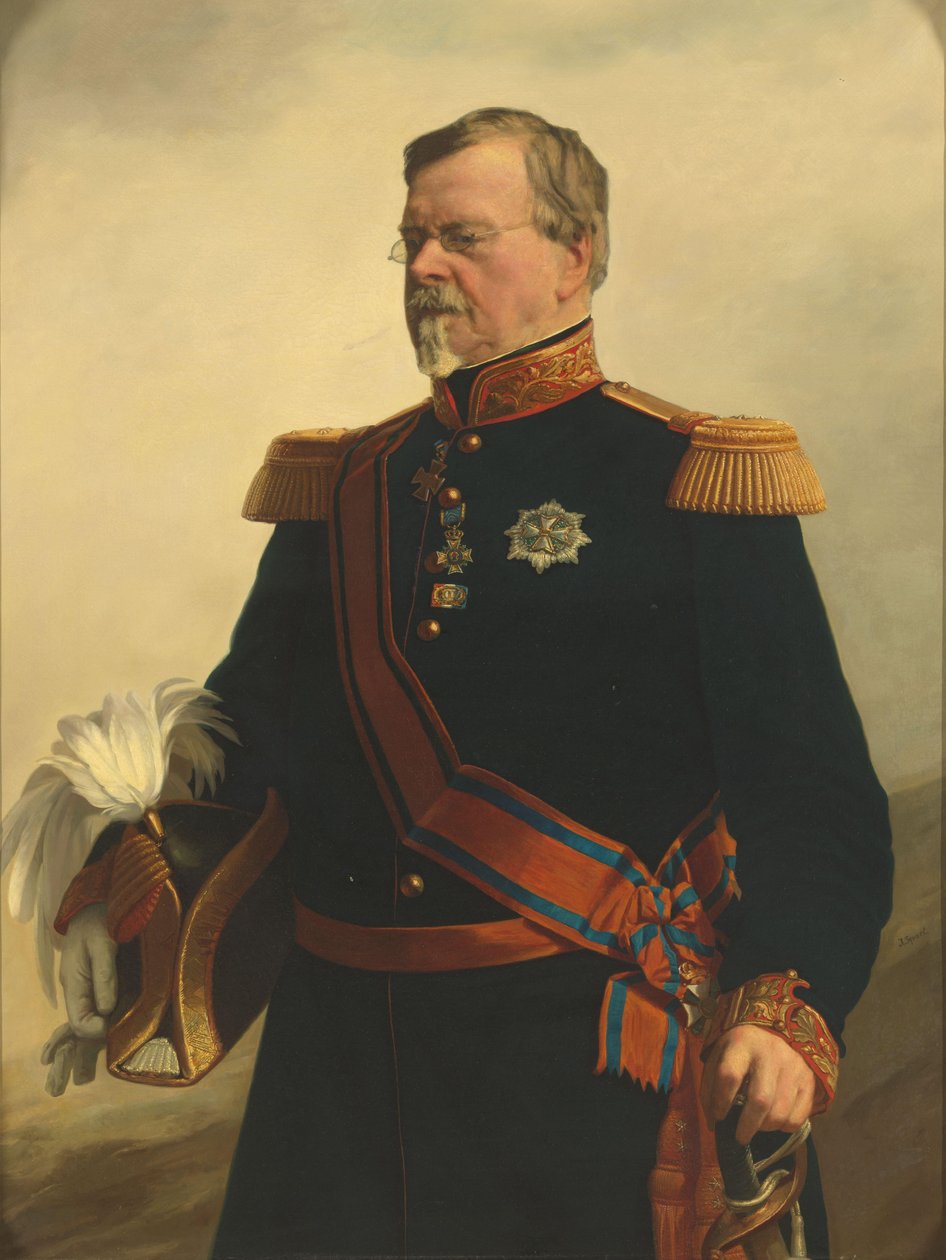 Bernhard (1792-1862), duque de Sajonia-Weimar. General en el servicio holandés de Jacob Spoel