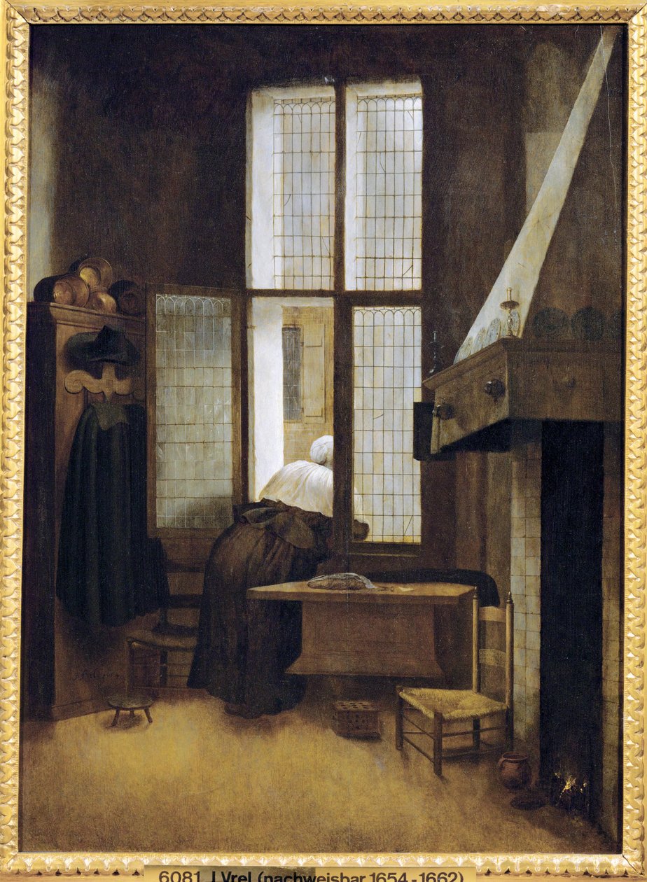 Mujer en la ventana de Jacob Vrel