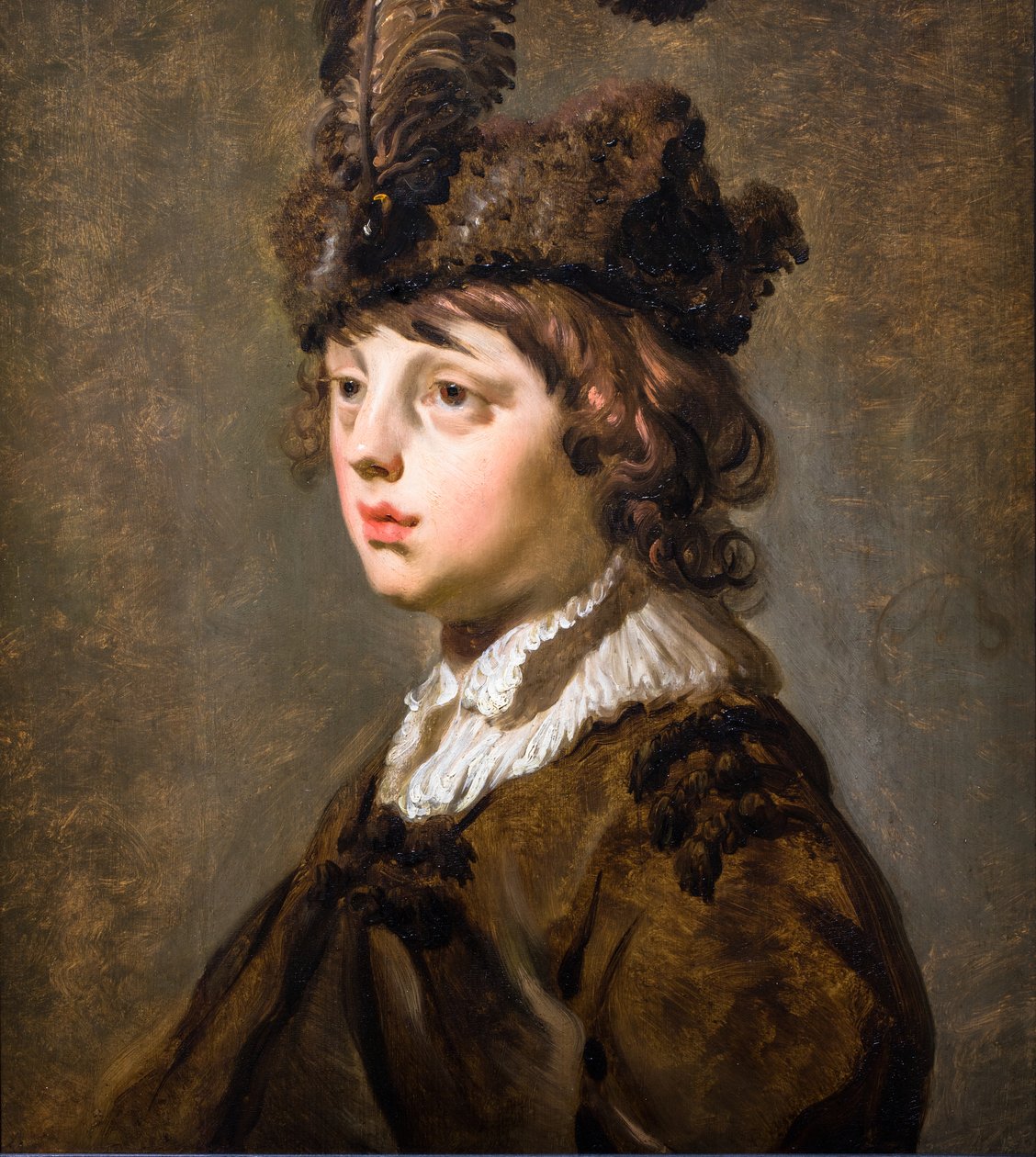 Joven con boina, v de Jacob de Backer