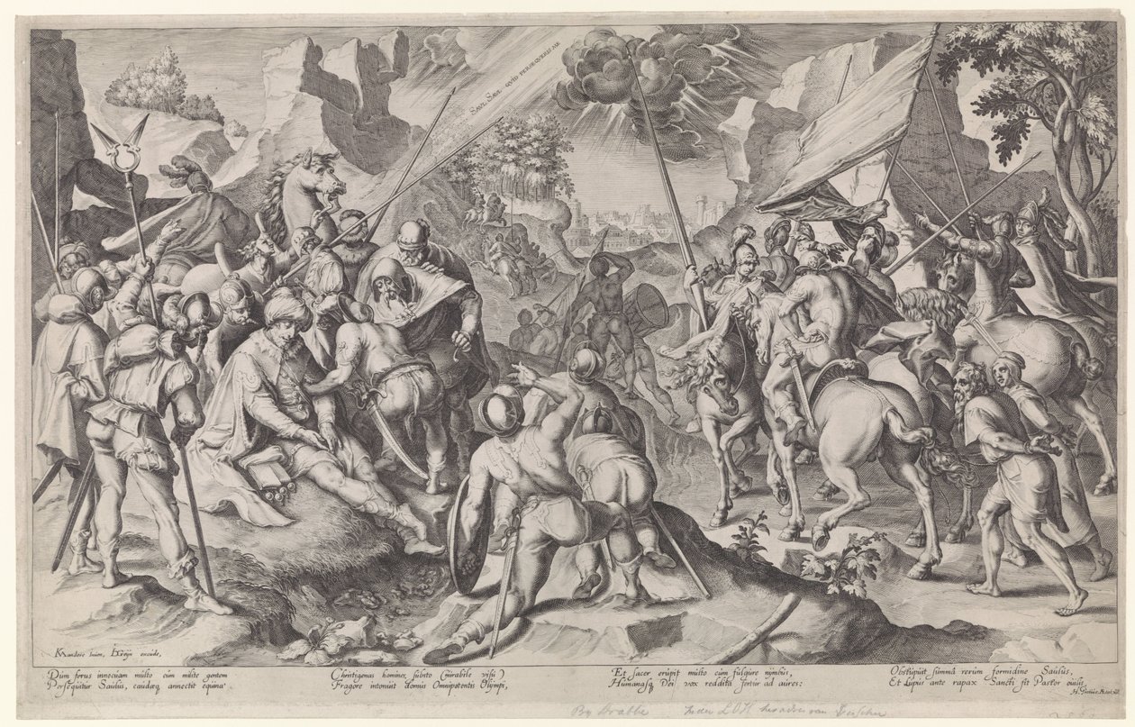 Conversión de Pablo de Jacob de Gheyn (II) (attributed to workshop of)