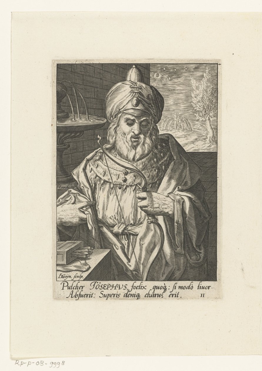 Ancestro José Los antepasados ​​de Israel (título de la serie) Los doce hijos de Jacob (título de la serie) de Jacob de Gheyn (II)