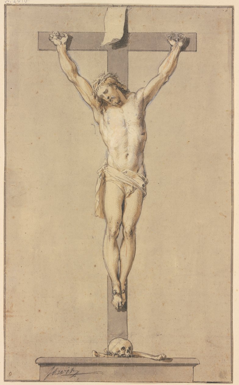 Cristo en la cruz de Jacob de Wit