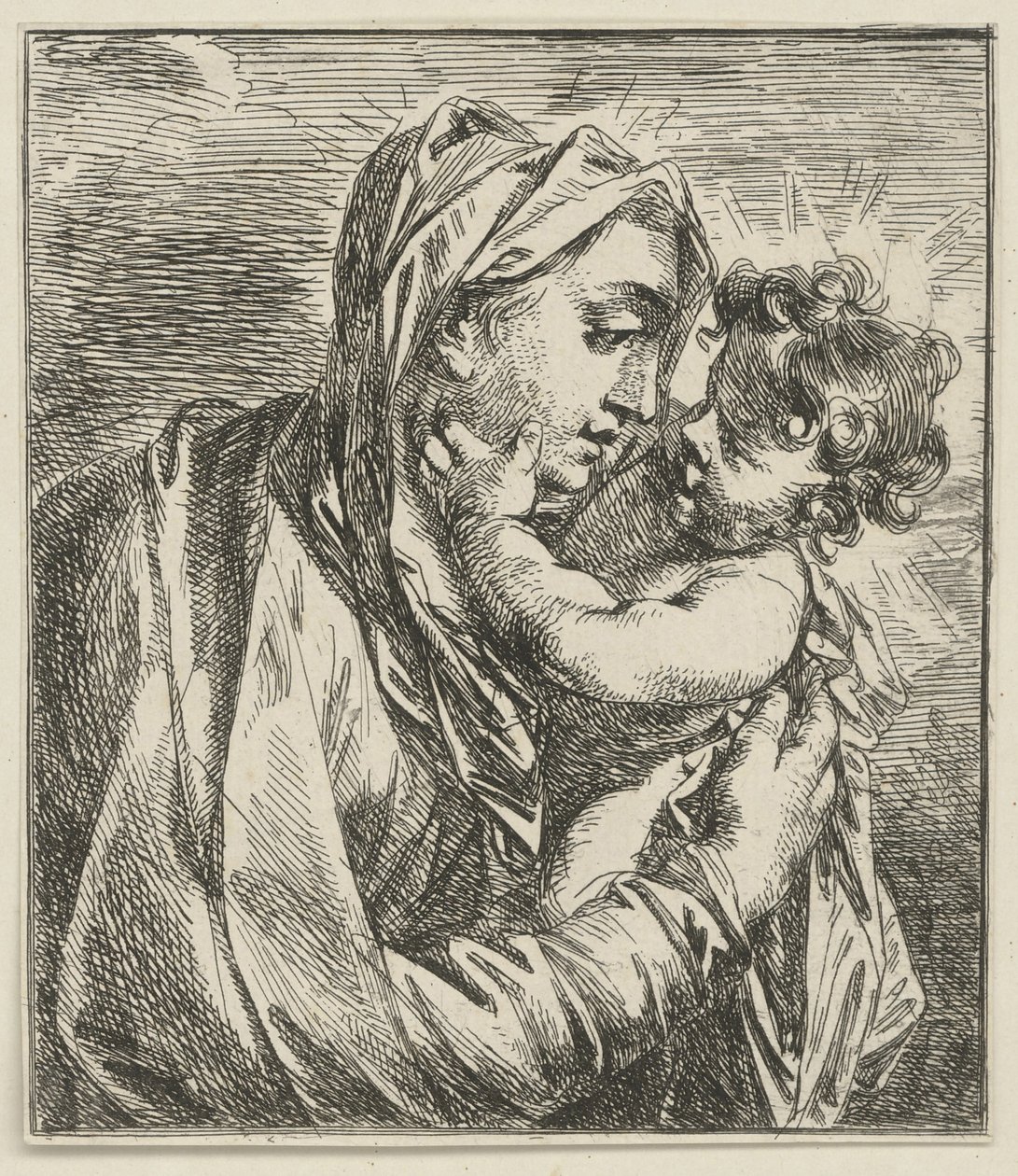 María con el Niño de Jacob de Wit