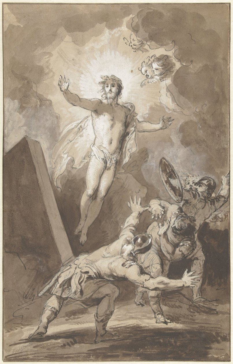 resurrección de cristo de Jacob de Wit
