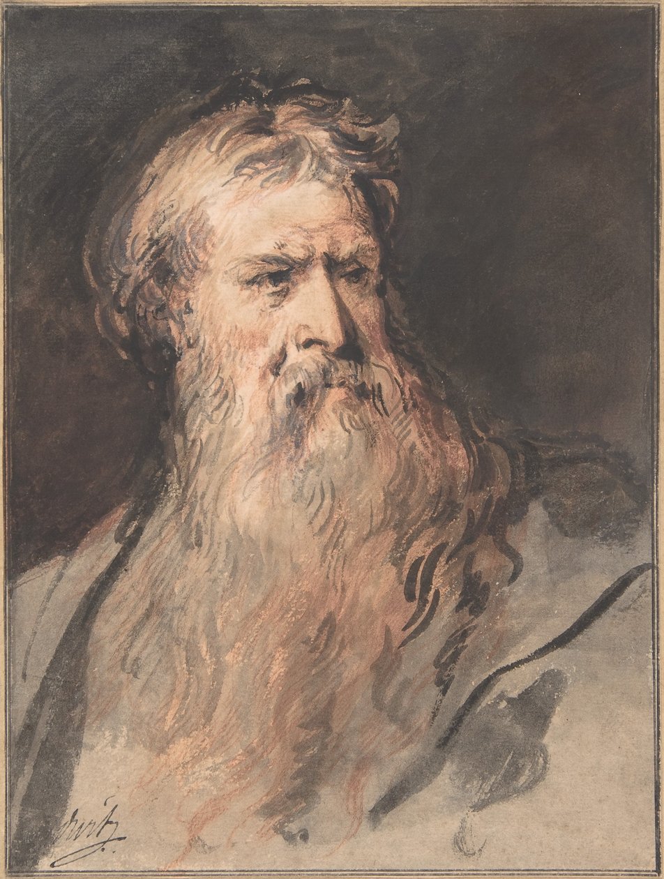Estudio para la figura de Moisés de Jacob de Wit
