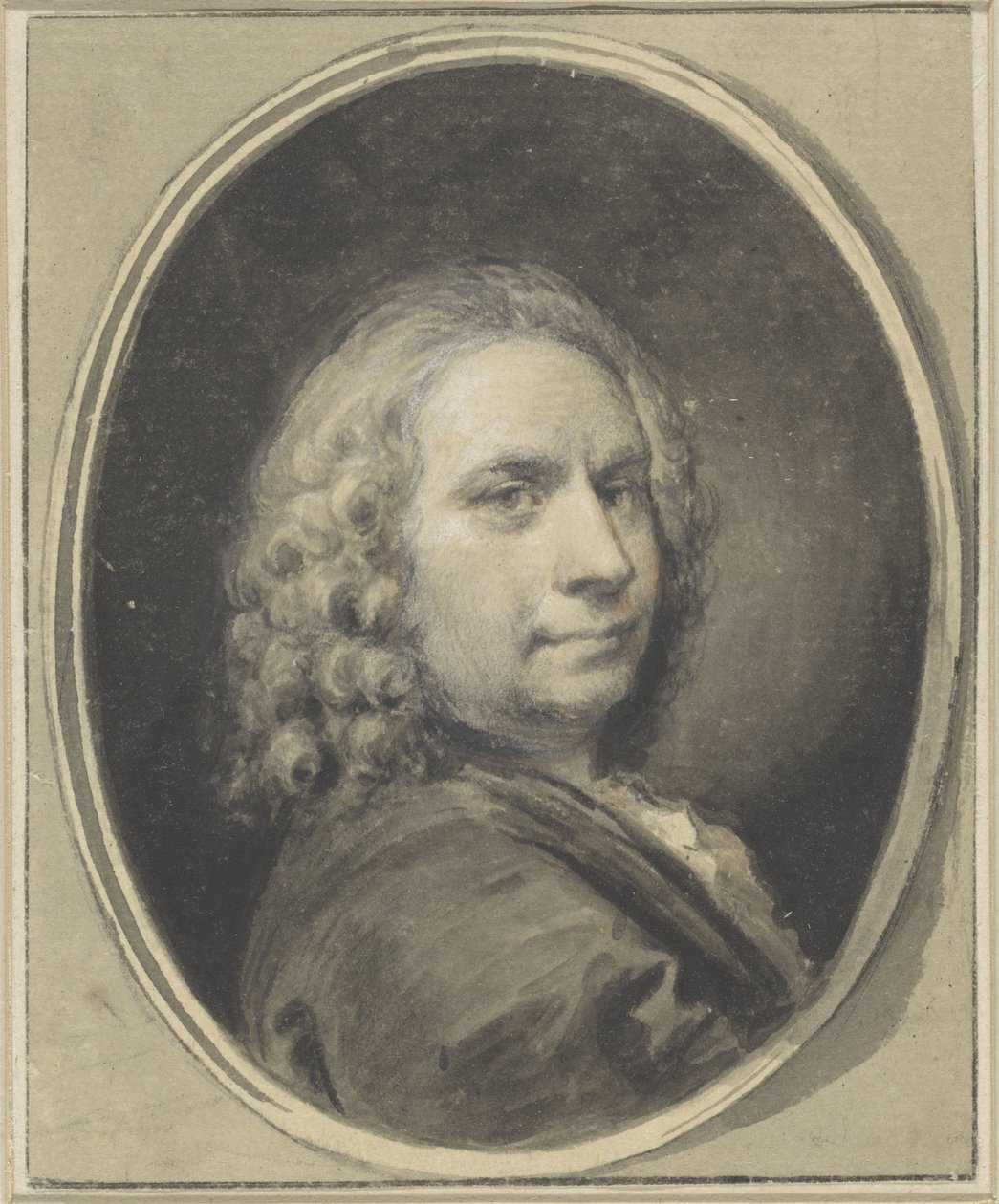 Autorretrato de Jacob de Wit de Jacob de Wit