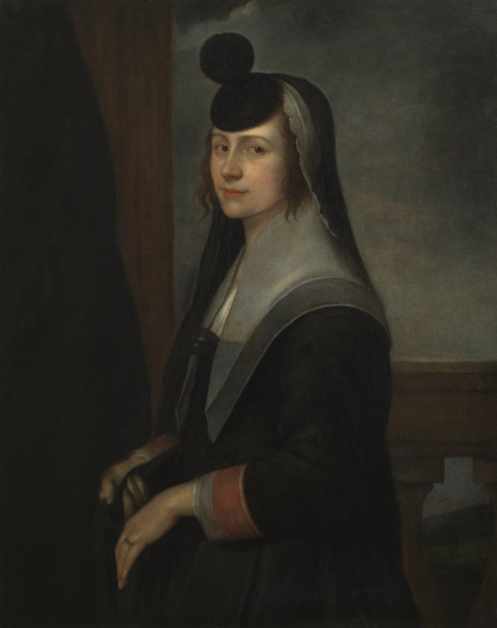 Retrato de una Joven Mujer de Jacob the Elder Van Oost