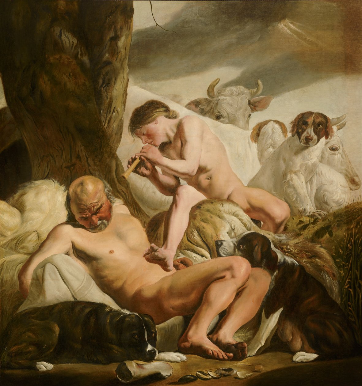 Argos, Mercurio e Ío de Jacob van Campen