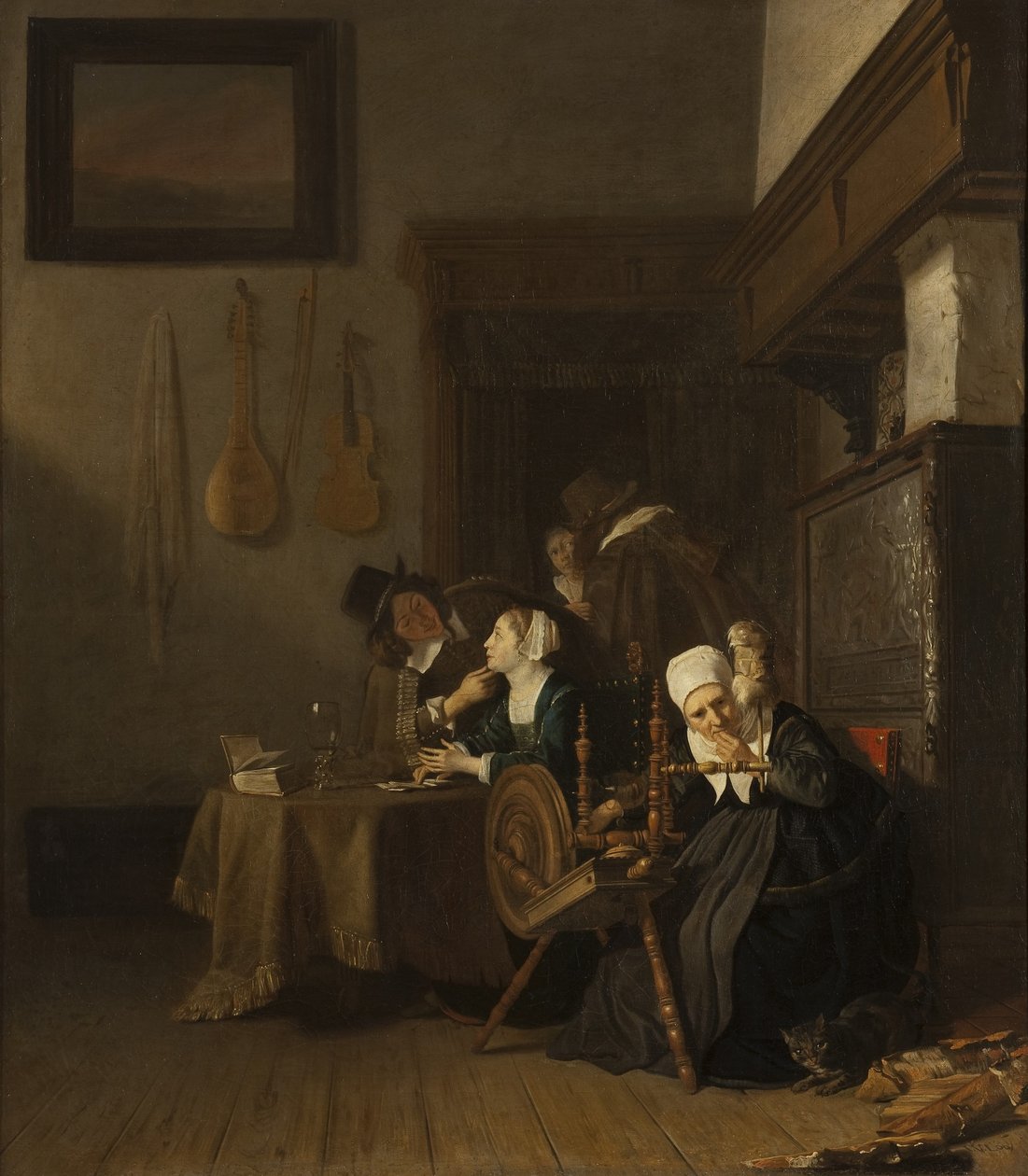 Anciana indulgente de Jacob van Loo