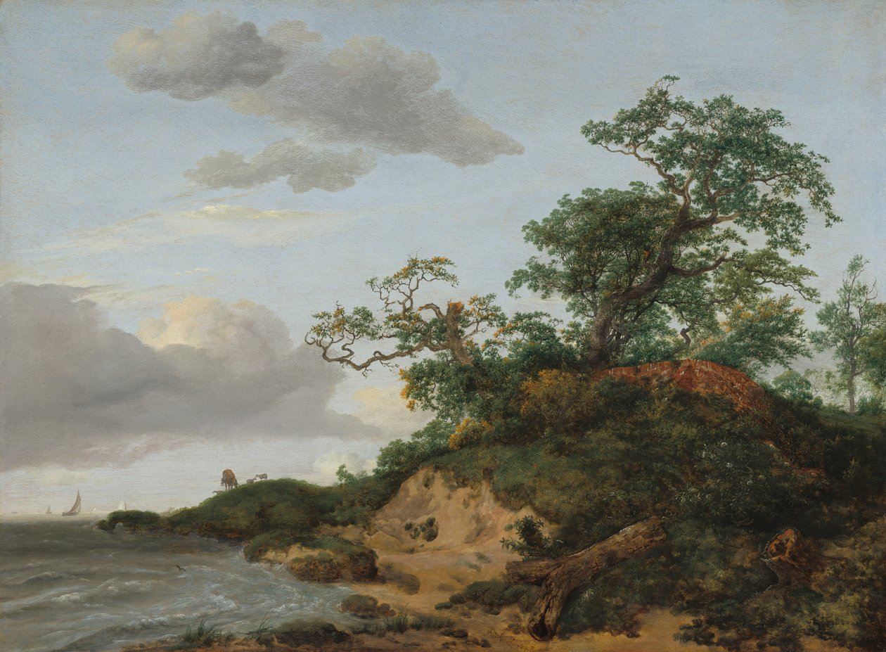 Dunas junto al Mar de Jacob van Ruisdael