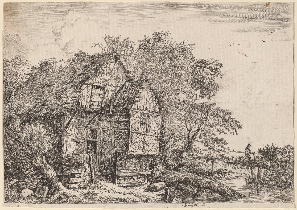 El pequeño puente de Jacob van Ruisdael