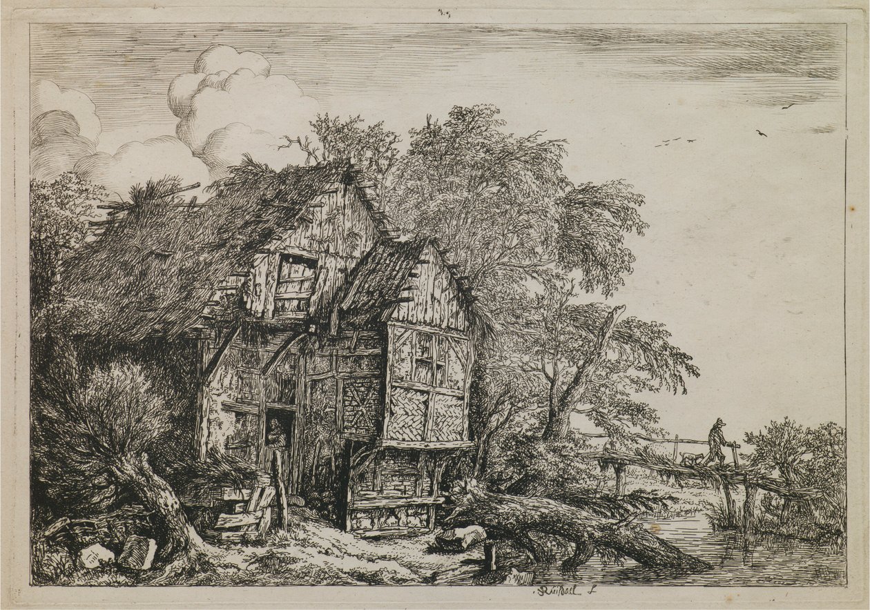 El pequeño puente de Jacob van Ruisdael