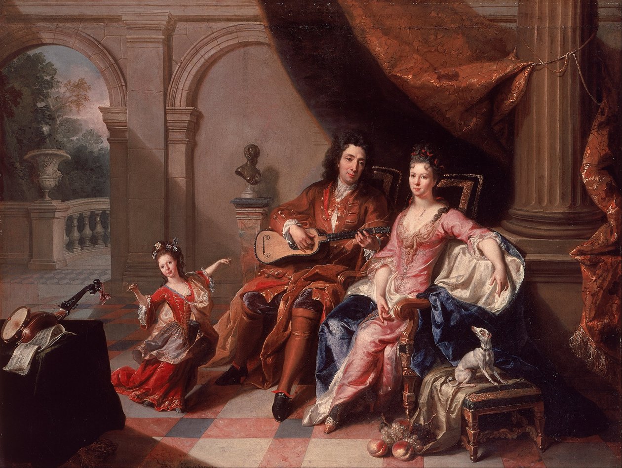 El guitarrista de Jacob van Schuppen