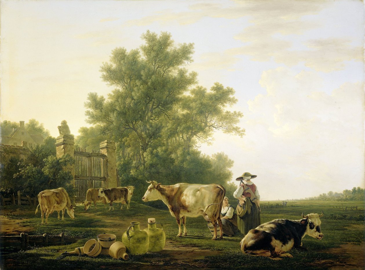 Tiempo de ordeño de Jacob van Strij