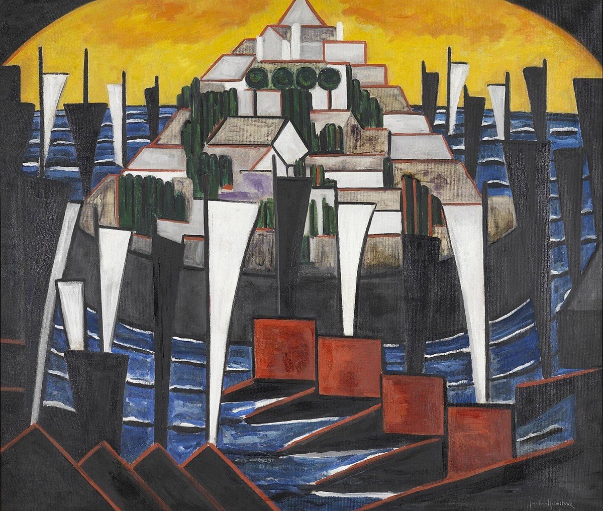 Imagen no. 15 Veleros de Jacoba Berendina van Heemskerck van Beest