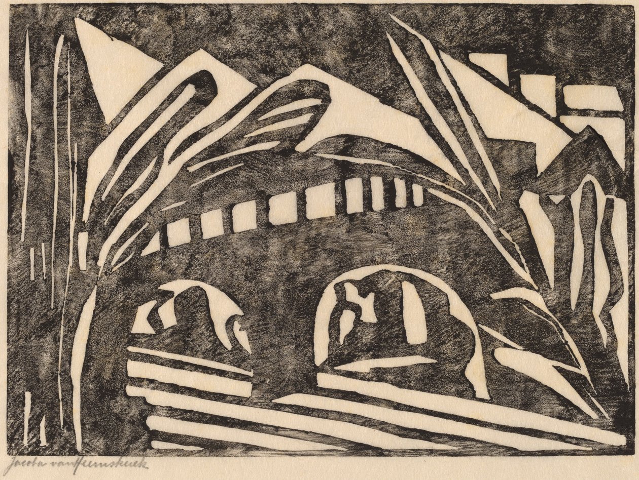 Puente, 1916 de Jacoba van Heemskerck van Beest