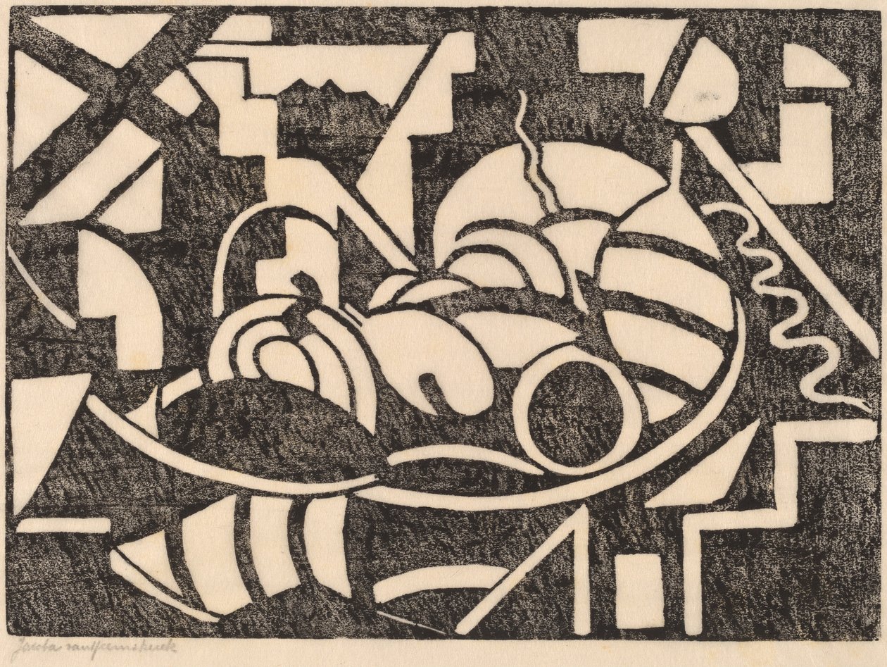 Naturaleza muerta, 1916 de Jacoba van Heemskerck van Beest