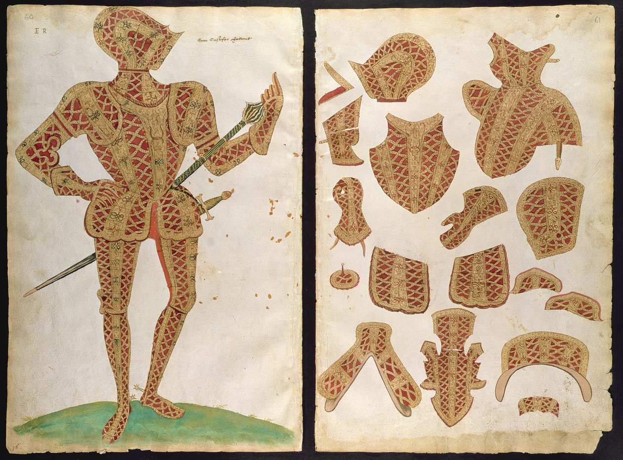Armadura para Sir Christopher Hatton, 1589 de Jacobe Halder