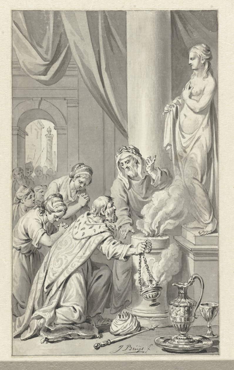 La idolatría de Salomón de Jacobus Buys