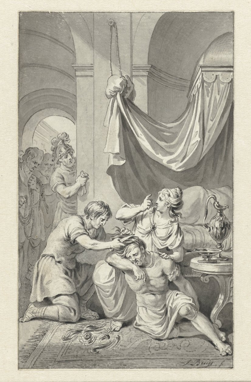 Sansón y Dalila de Jacobus Buys