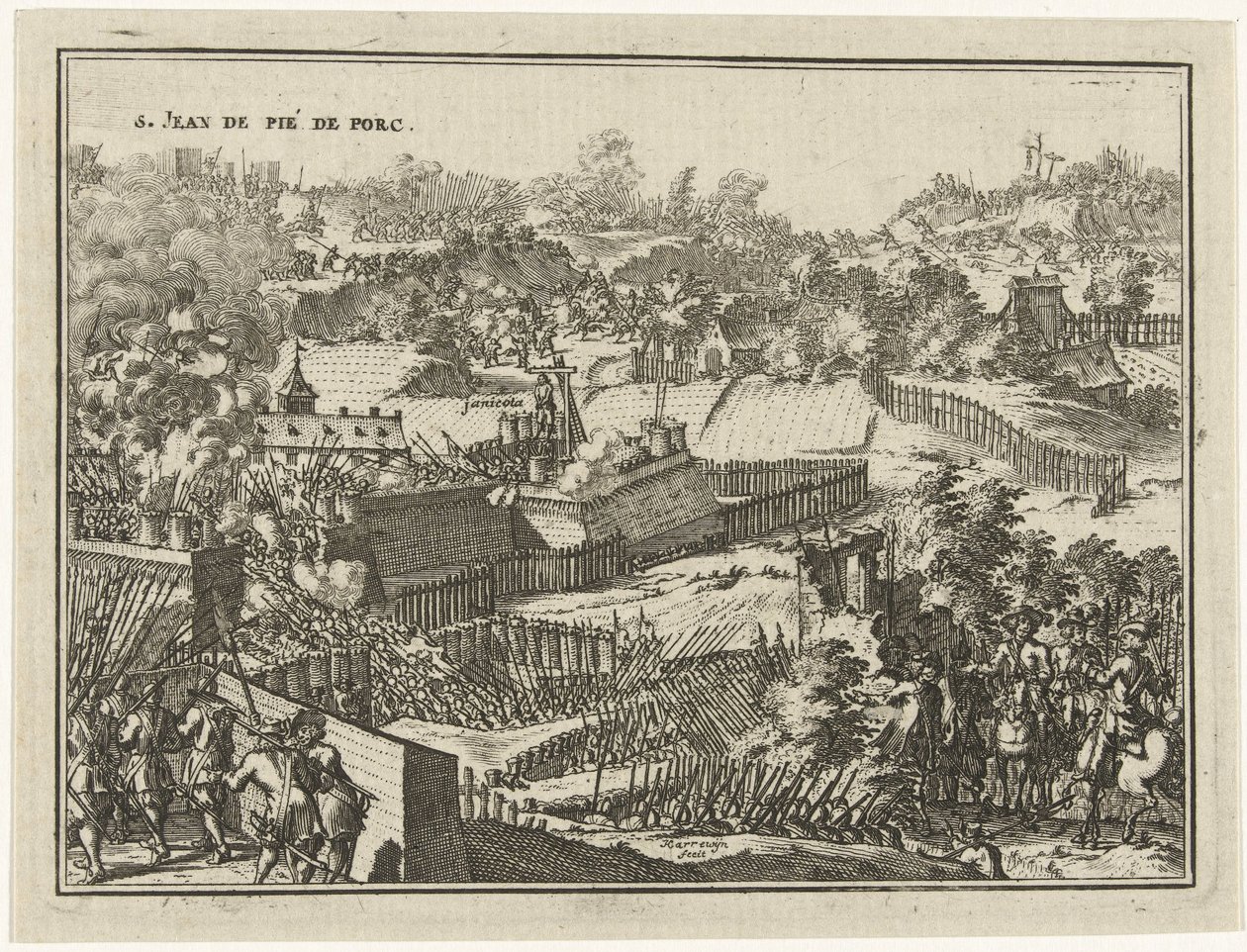 Conquista de S. Jean de Pié de Porc de Jacobus Harrewijn