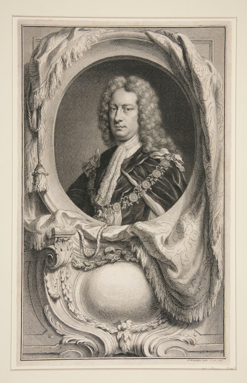 Retrato de Jacobus Houbraken