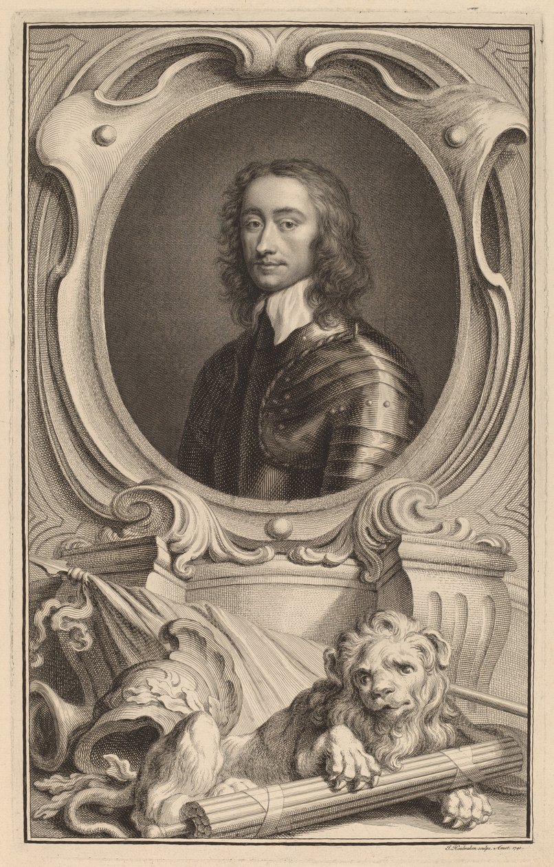 General Charles Fleetwood de Jacobus Houbraken after Robert Walker
