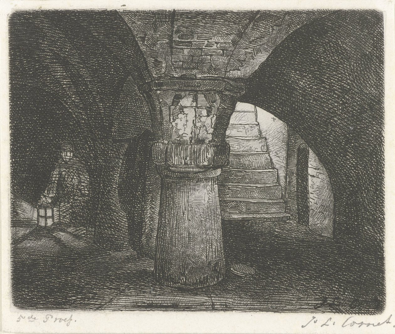 Bóveda de sótano de Jacobus Ludovicus Cornet