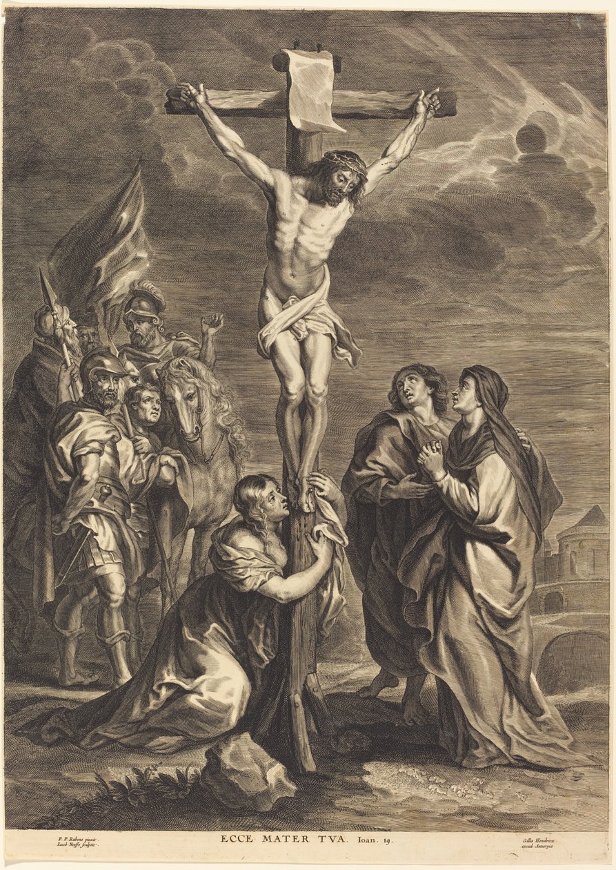 Cristo en la cruz de Jacobus Neeffs