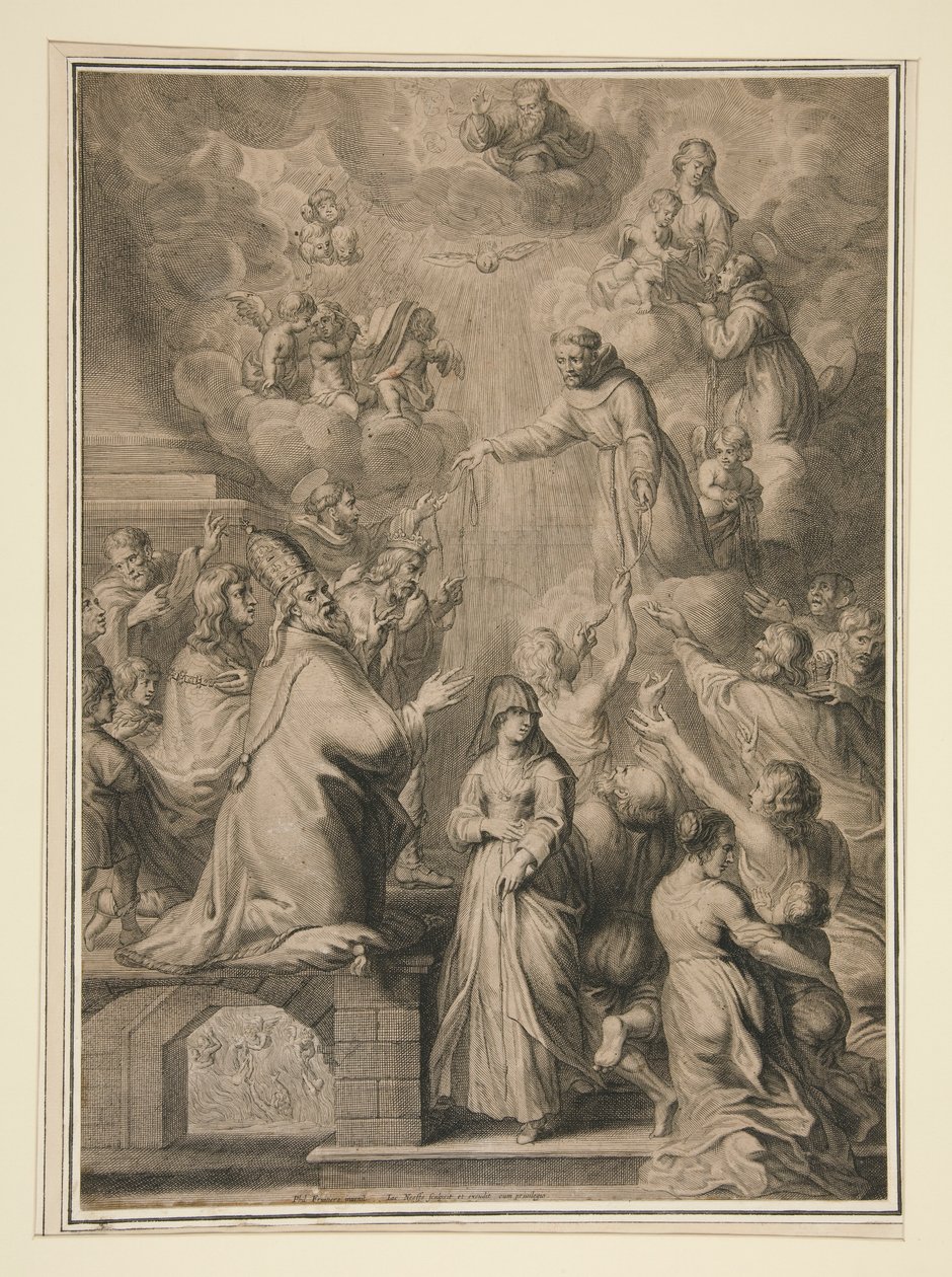 La distribución de los cordones franciscanos de Jacobus Neeffs