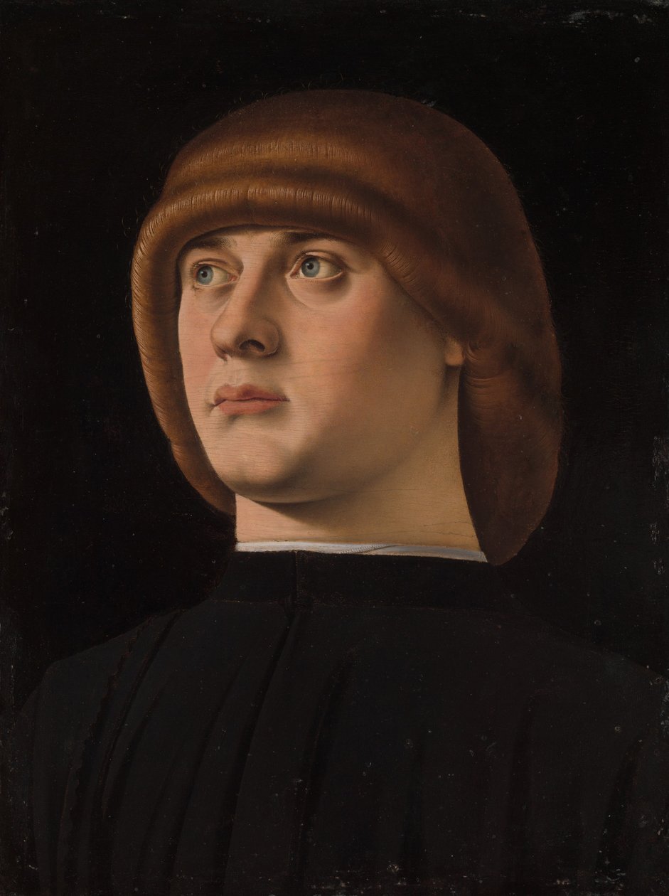 Retrato de un joven, c.1480 de Jacometto Veneziano