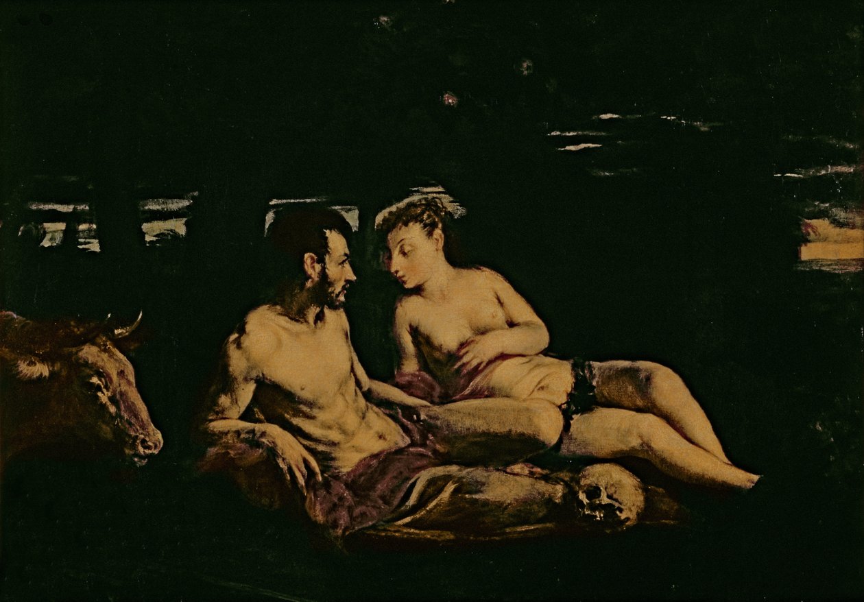 Adán y Eva de Jacopo Bassano